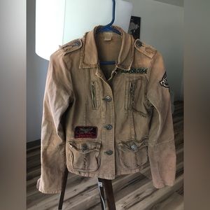 Forever 21 Denim Air Force jacket,